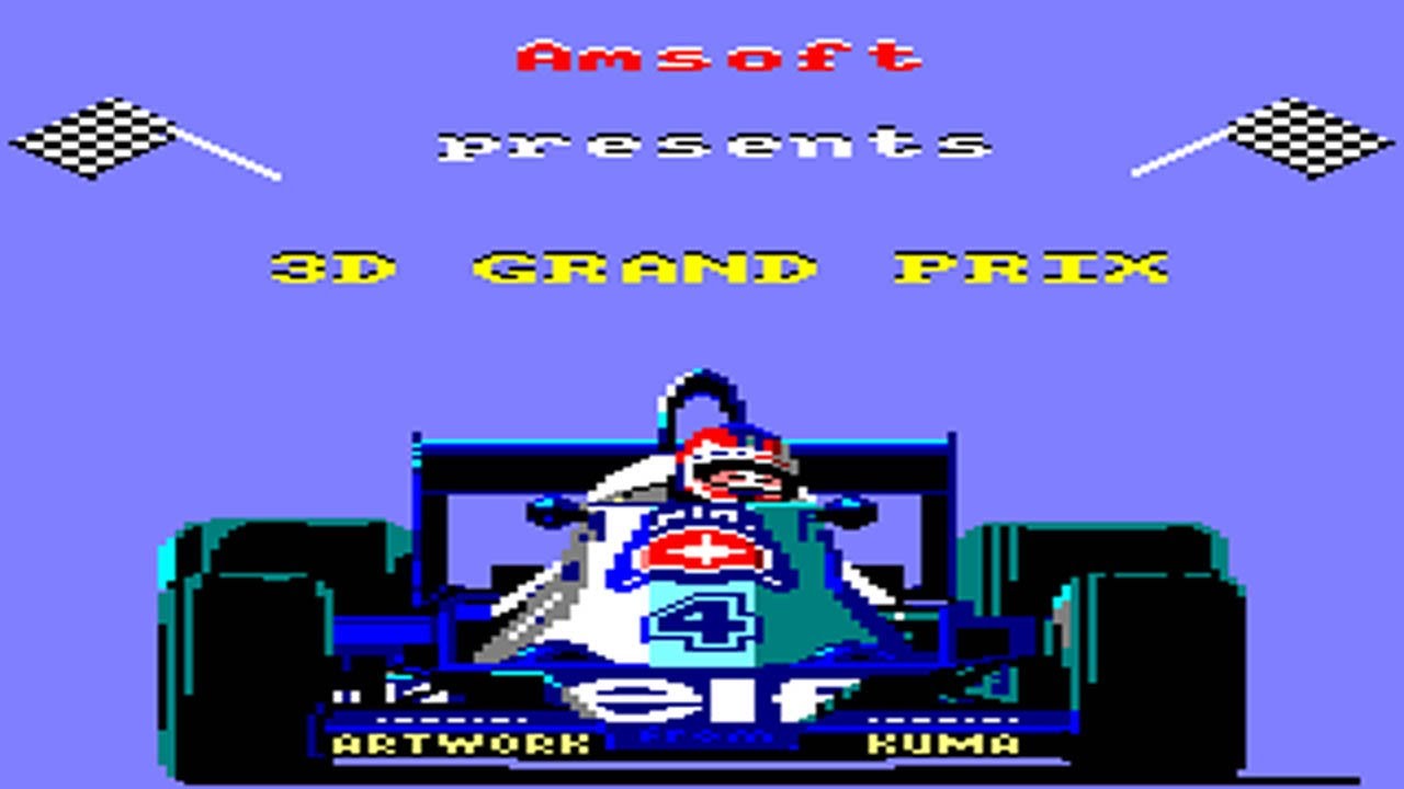 3D Grand Prix  AMSTRAD CPC
