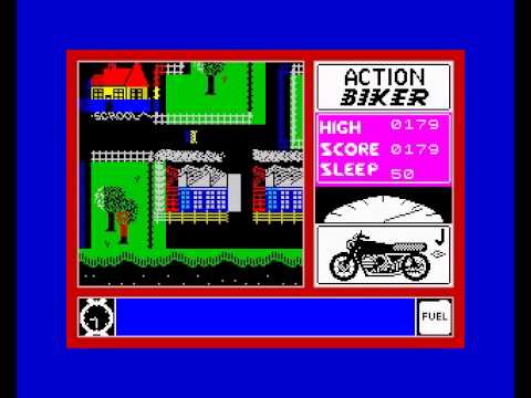 Action Biker ZX SPECTRUM
