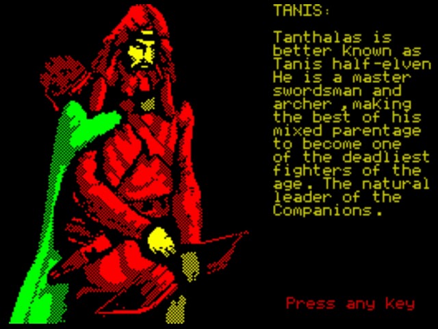 Advanced Dungeons & Dragons: Heroes of the Lance ZX SPECTRUM