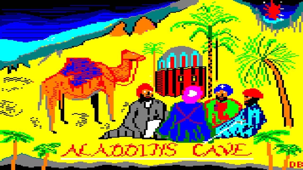 Aladdin's Cave  AMSTRAD CPC
