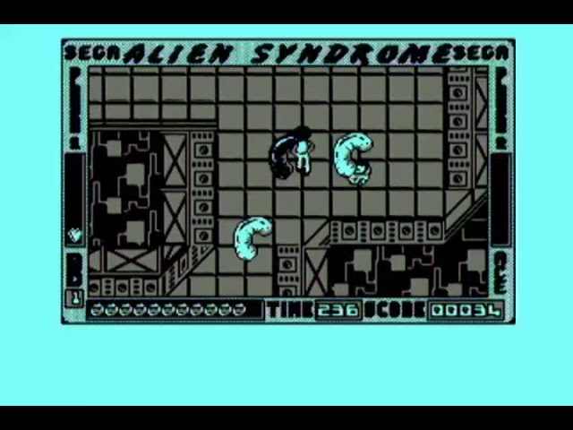 Alien Syndrome  AMSTRAD CPC