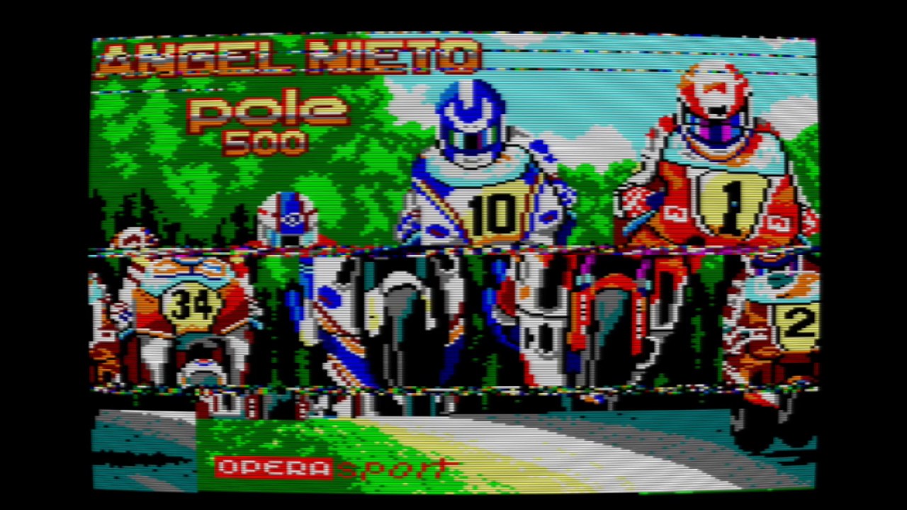 Angel Nieto Pole 500  AMSTRAD CPC