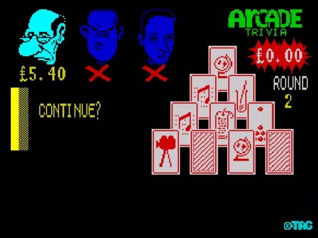 Arcade Trivia Quiz ZX SPECTRUM
