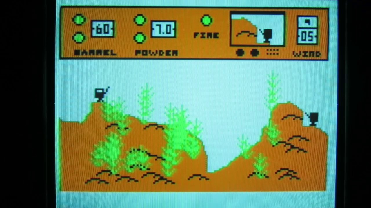 Artillery Duel (1982) Bally Astrocade Arcade Astrovision