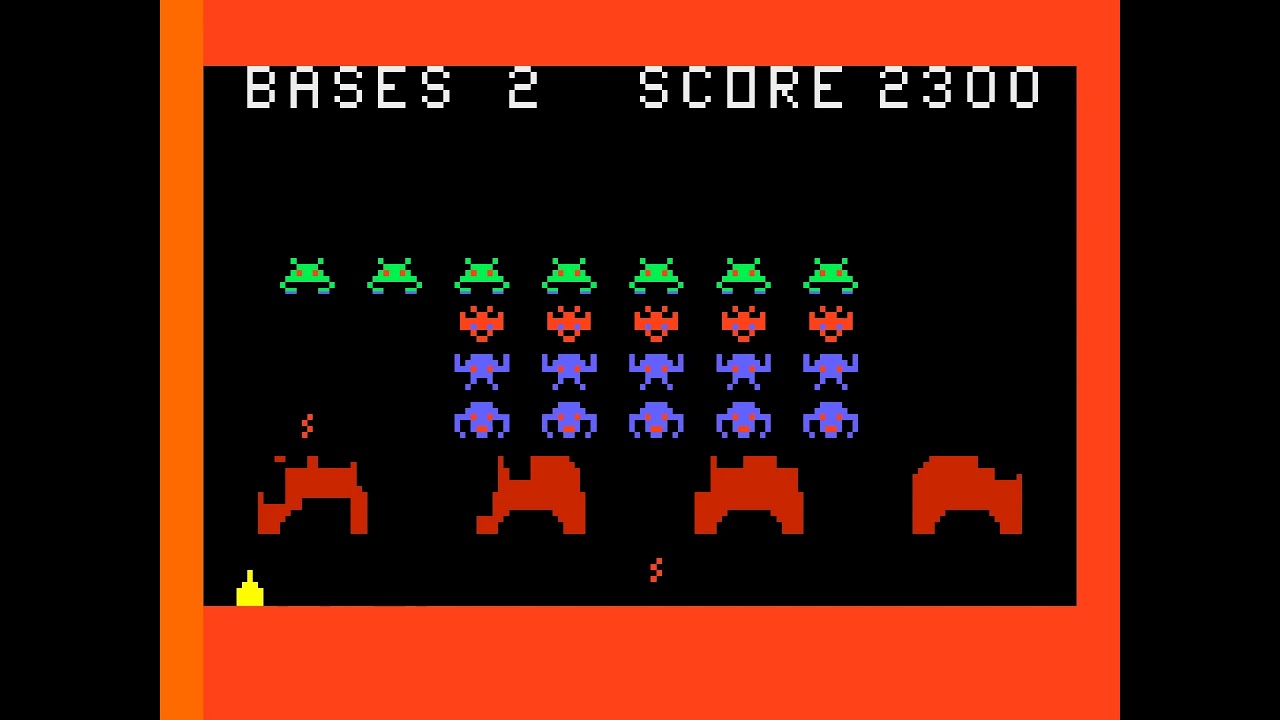 Astro Battle (1981) (originally titled Space Invaders) Bally Astrocade Arcade Astrovision