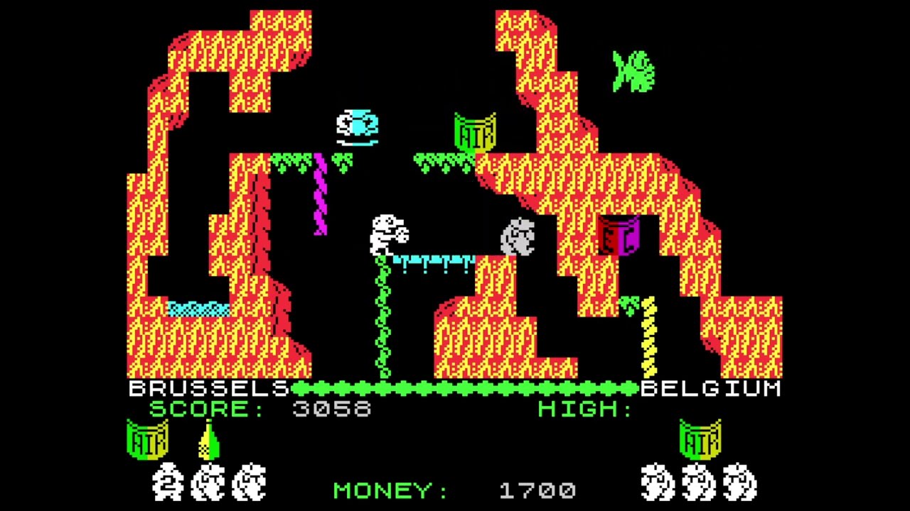 Auf Wiedersehen Monty ZX SPECTRUM