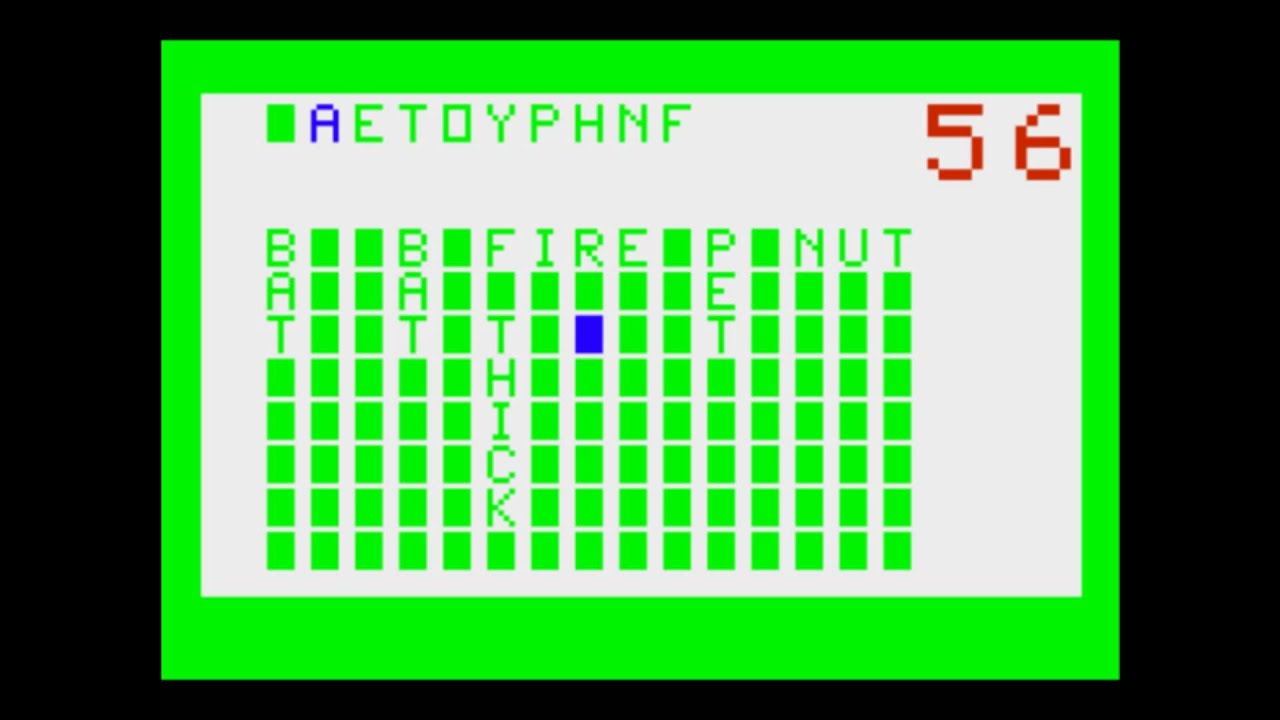 Letter Match / Spell'n Score / Crosswords (1981) Bally Astrocade Arcade Astrovision