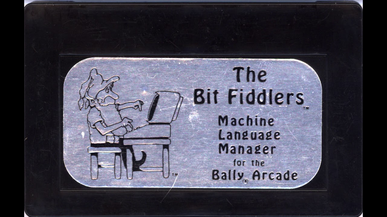 Machine Language Manager Bally Astrocade Arcade Astrovision