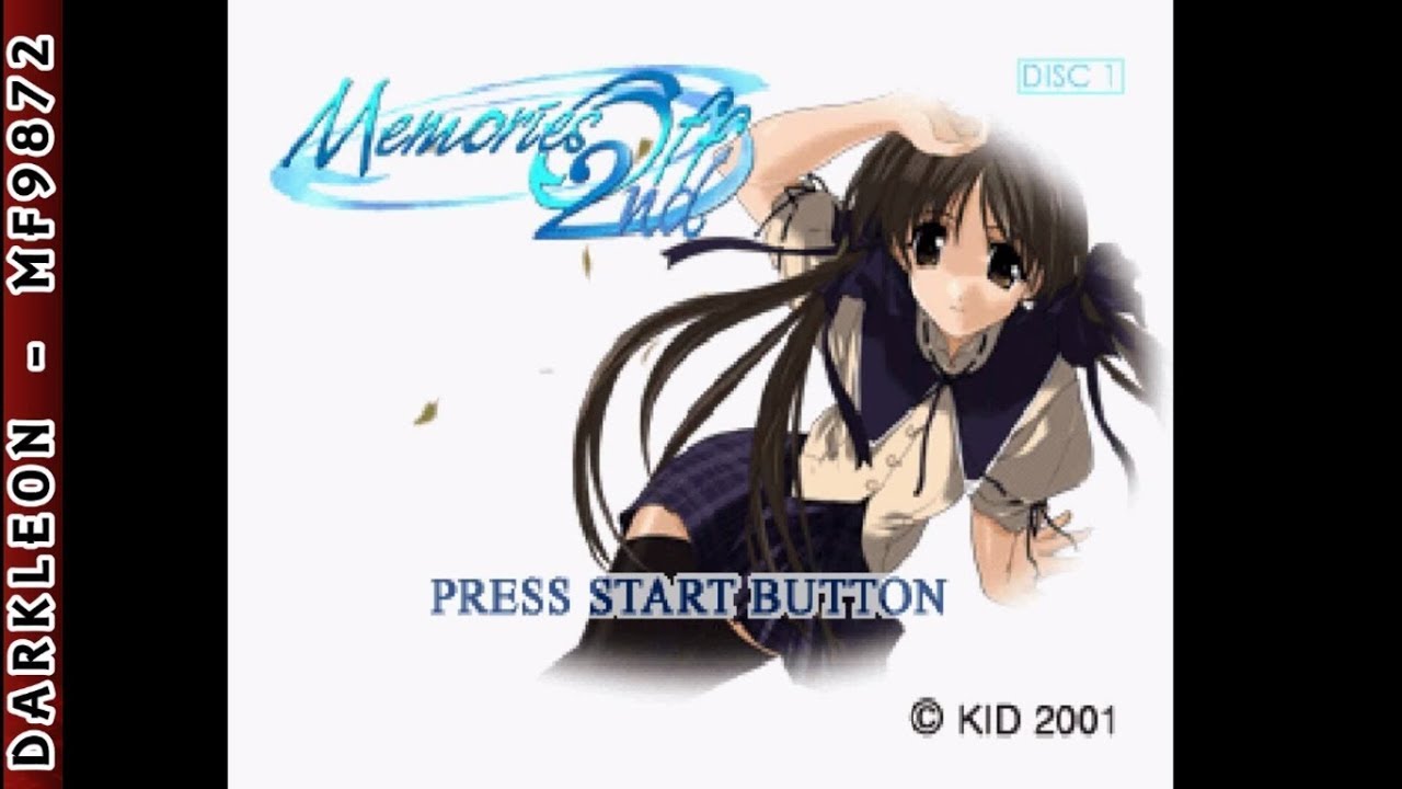 Memories Off 2nd PLAY STATION 1 PS1