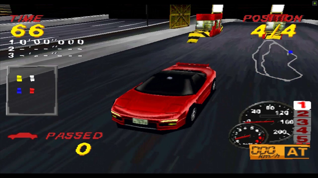 Midnight Run: Road Fighter 2 PLAY STATION 1 PS1