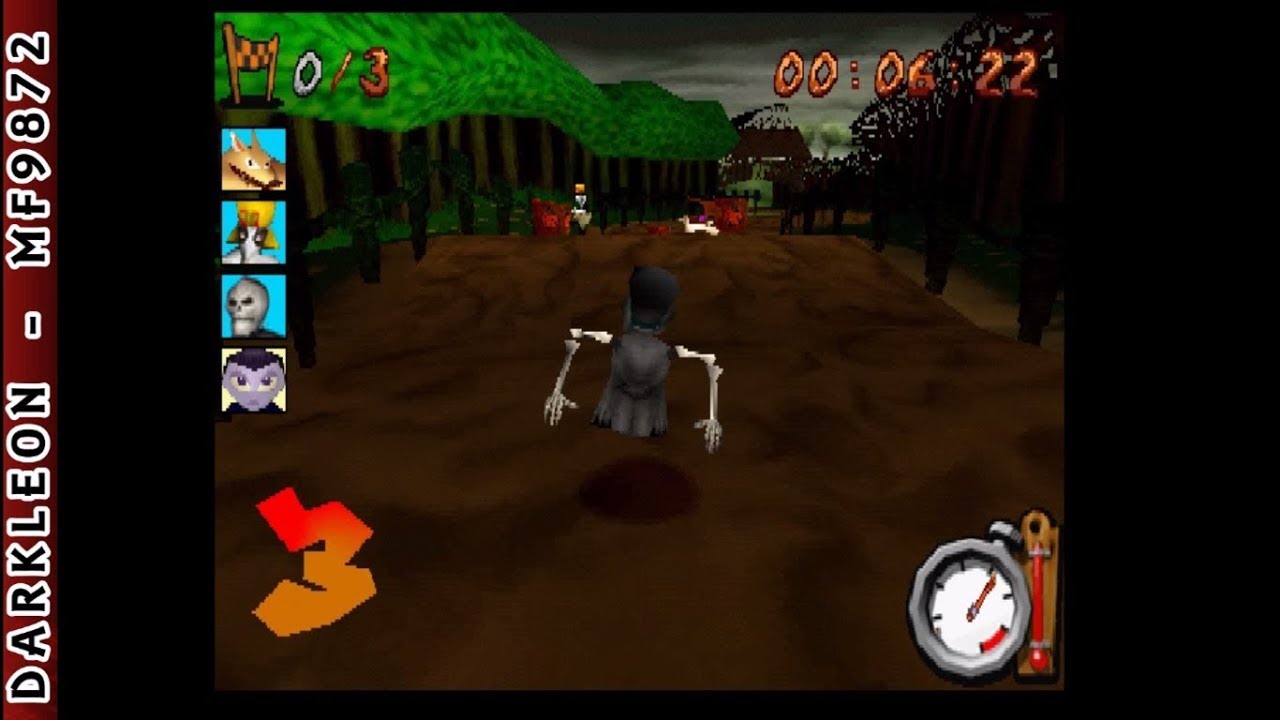 Monster * Race PLAY STATION 1 PS1