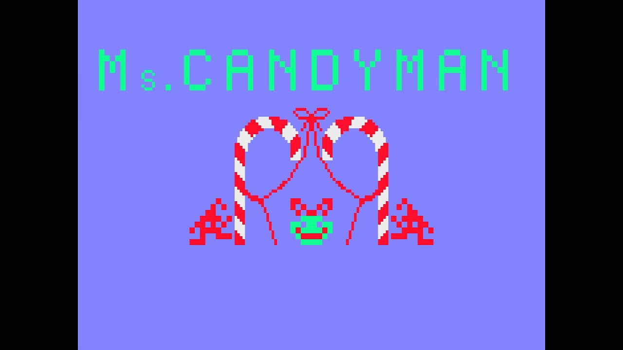 Ms. CandyMan (1983) (very rare) Bally Astrocade Arcade Astrovision