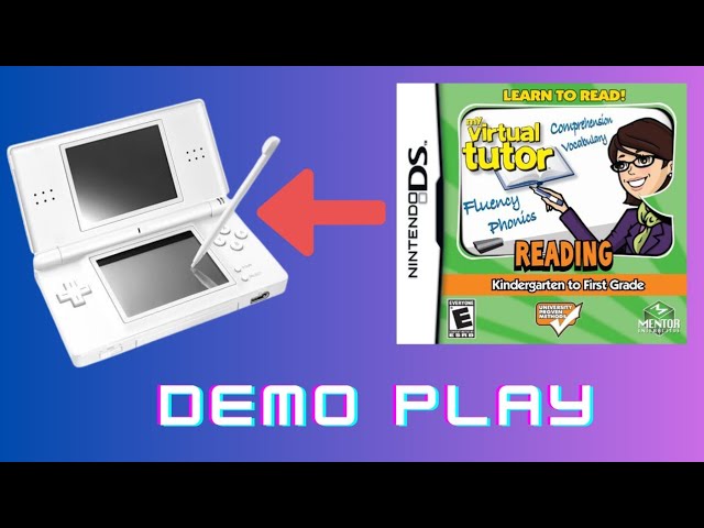 My Virtual Tutor: Reading Kindergarten to First Grade Nintendo DS