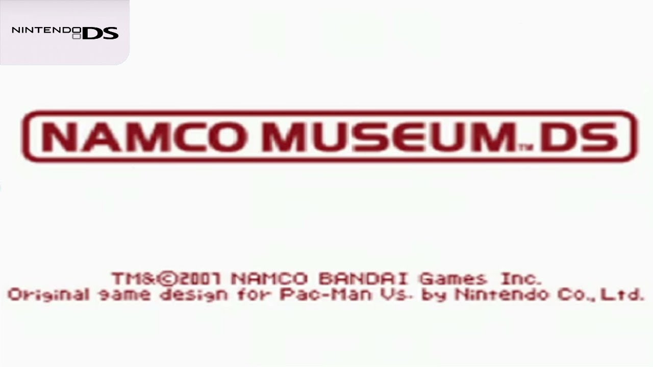Namco Museum DS Nintendo DS