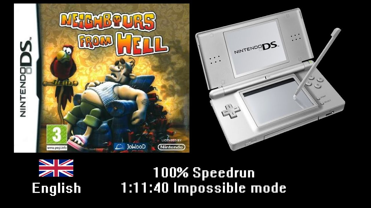 Neighbours from Hell Nintendo DS