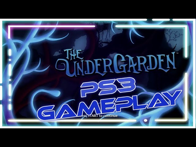 The UnderGarden PS3 PLAY STATION 3