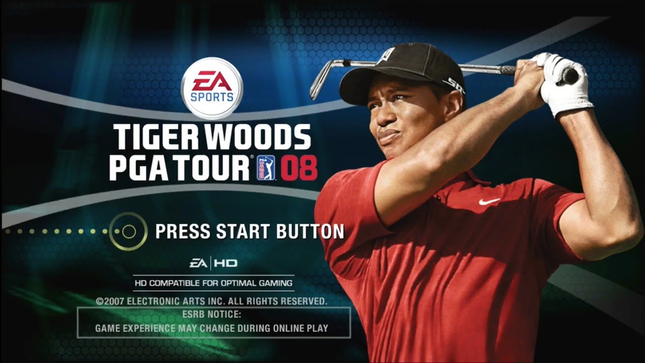 Tiger Woods PGA Tour 08 PS3 PLAY STATION 3