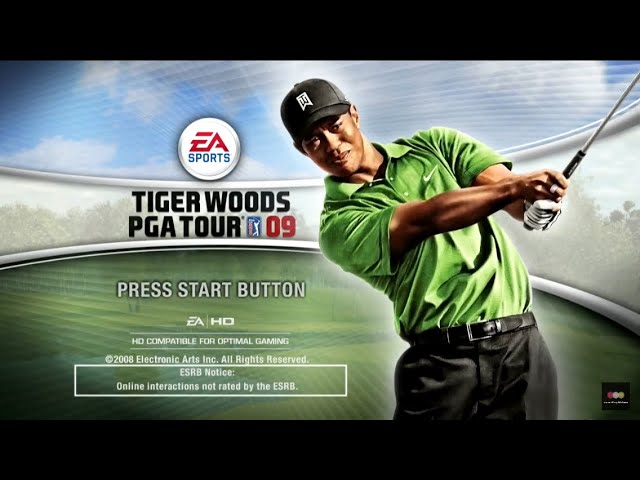 Tiger Woods PGA Tour 09 PS3 PLAY STATION 3