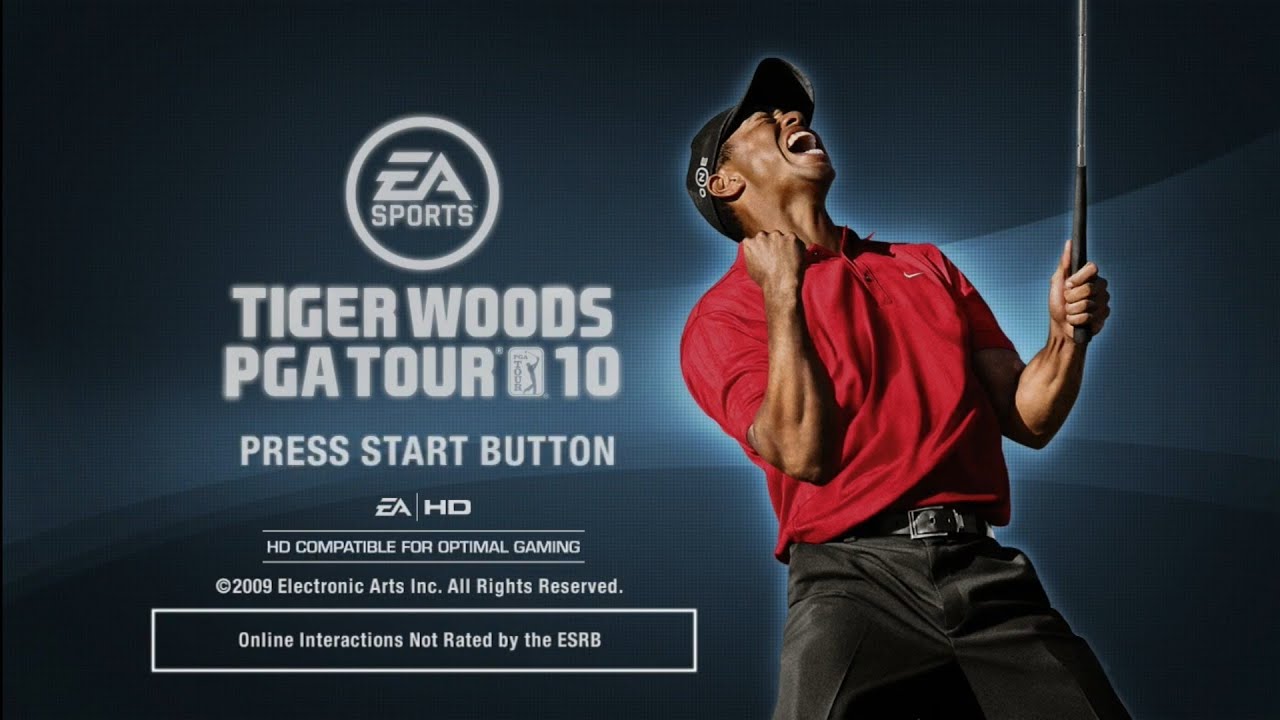 Tiger Woods PGA Tour 10 PS3 PLAY STATION 3