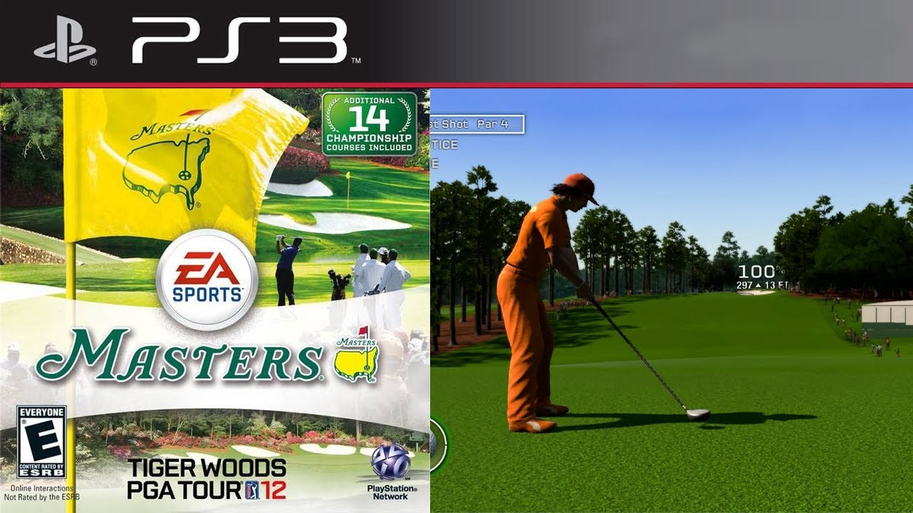 Tiger Woods PGA Tour 12: The Masters PS3 PLAY STATION 3