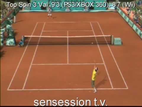 Top Spin 3 PS3 PLAY STATION 3