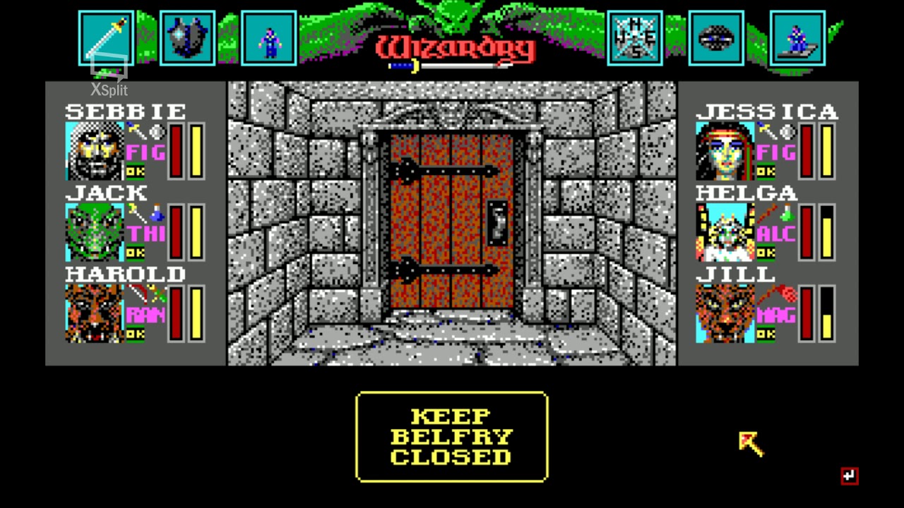 Wizardry VI: Bane of the Cosmic Forge PC MSDOS