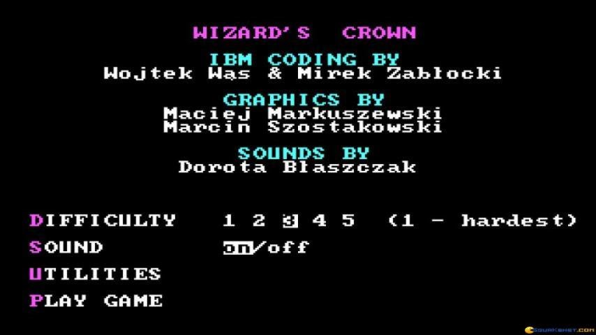 Wizard's Crown PC MSDOS