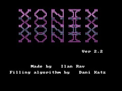 Xonix PC MSDOS