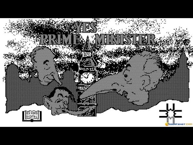 Yes Prime Minister (video game) PC MSDOS