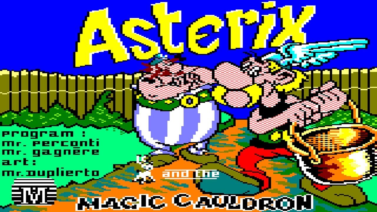 Asterix and the Magic Cauldron  AMSTRAD CPC