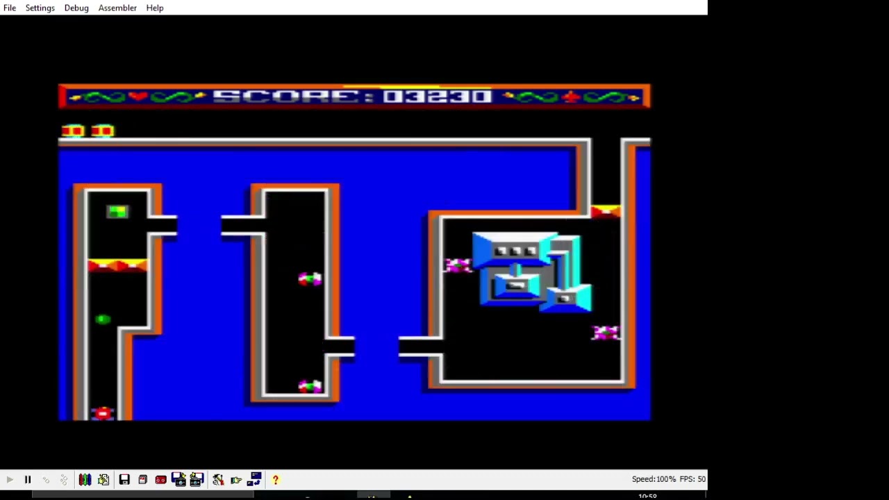 Atomic Driver  AMSTRAD CPC