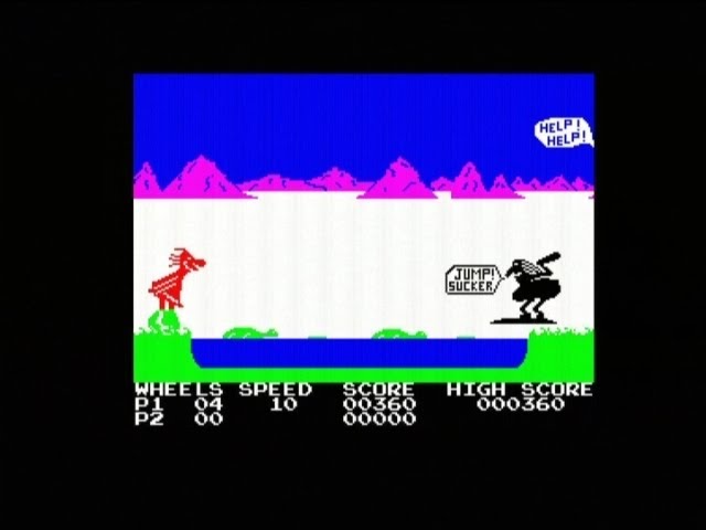 B.C.'s Quest for Tires ZX SPECTRUM