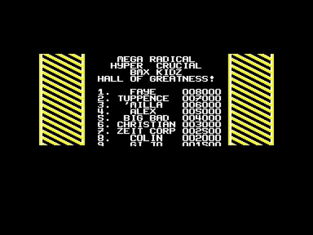 BMX Kidz  AMSTRAD CPC