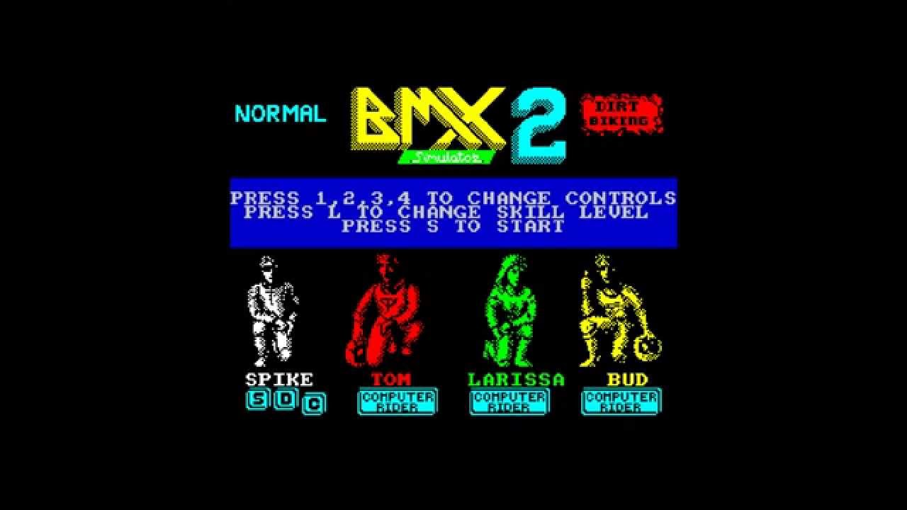 BMX Simulator 2 ZX SPECTRUM