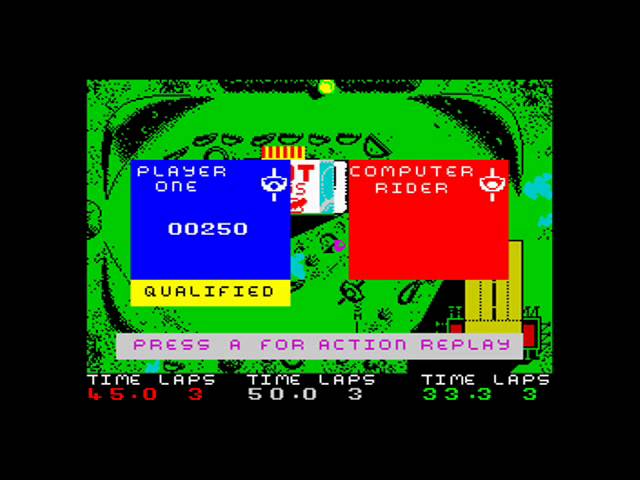 BMX Simulator ZX SPECTRUM