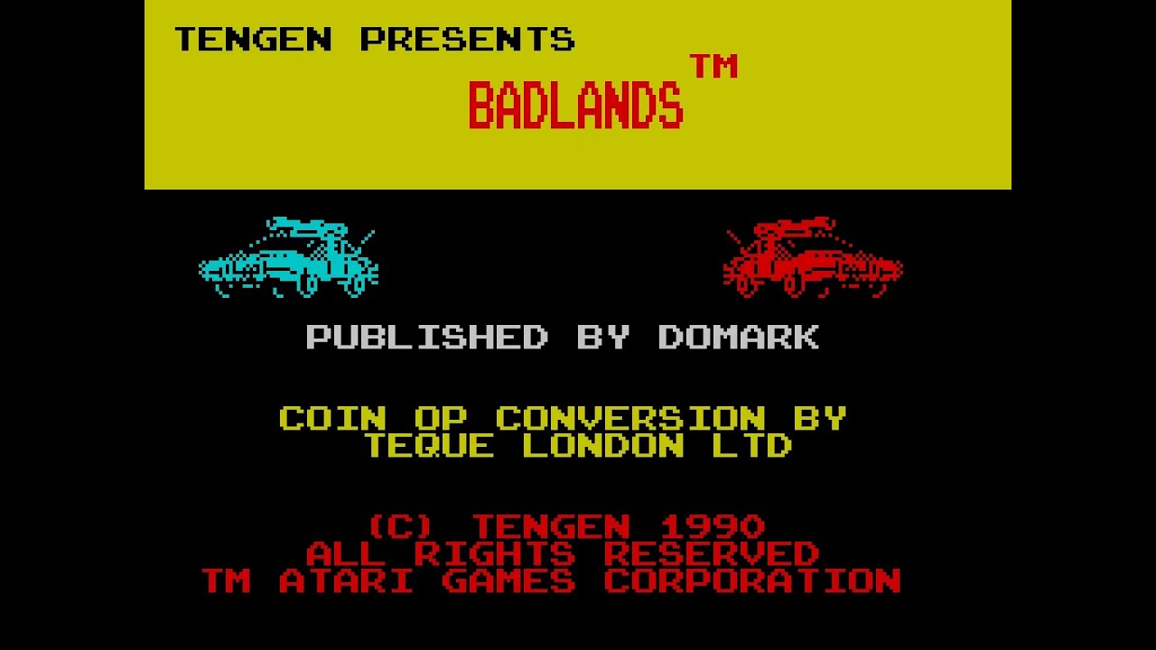 Badlands ZX SPECTRUM