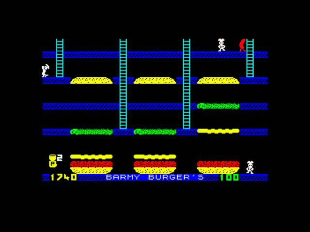 Barmy Burgers ZX SPECTRUM