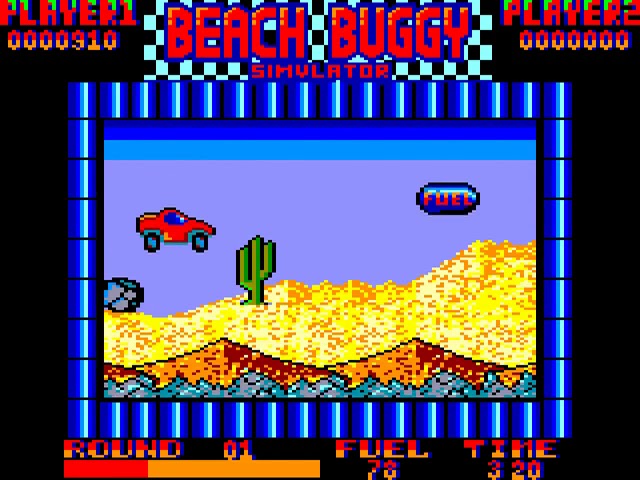 Beach Buggy Simulator  AMSTRAD CPC