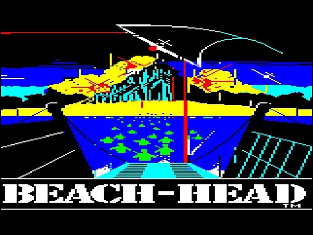 Beach Head  AMSTRAD CPC