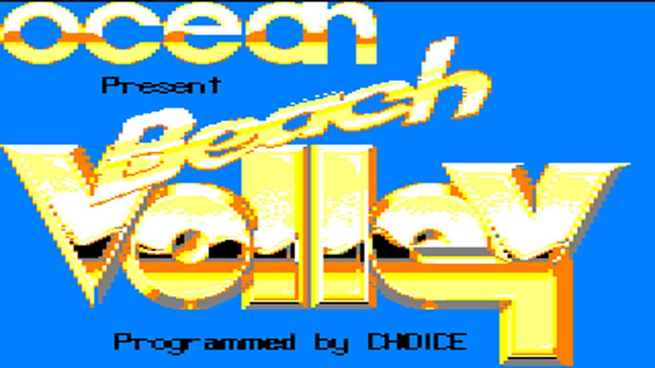 Beach Volley  AMSTRAD CPC