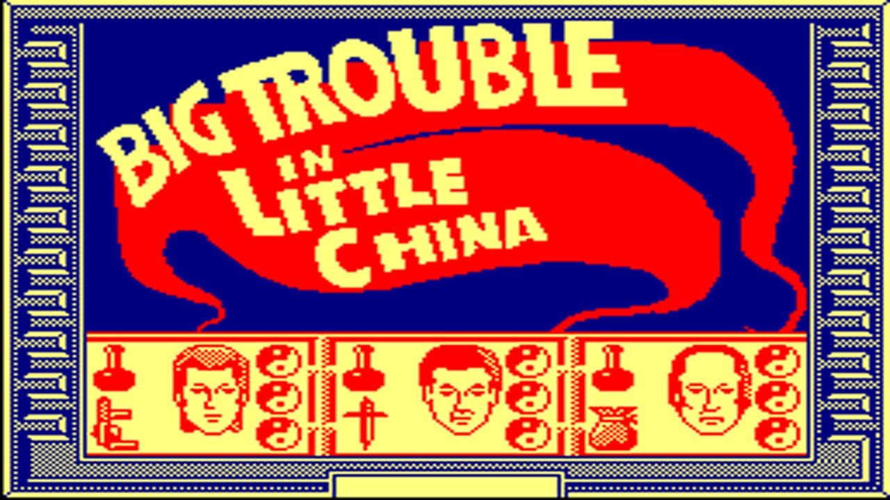 Big Trouble in Little China AMSTRAD CPC