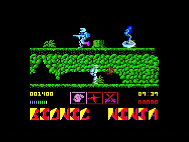 Bionic Ninja  AMSTRAD CPC