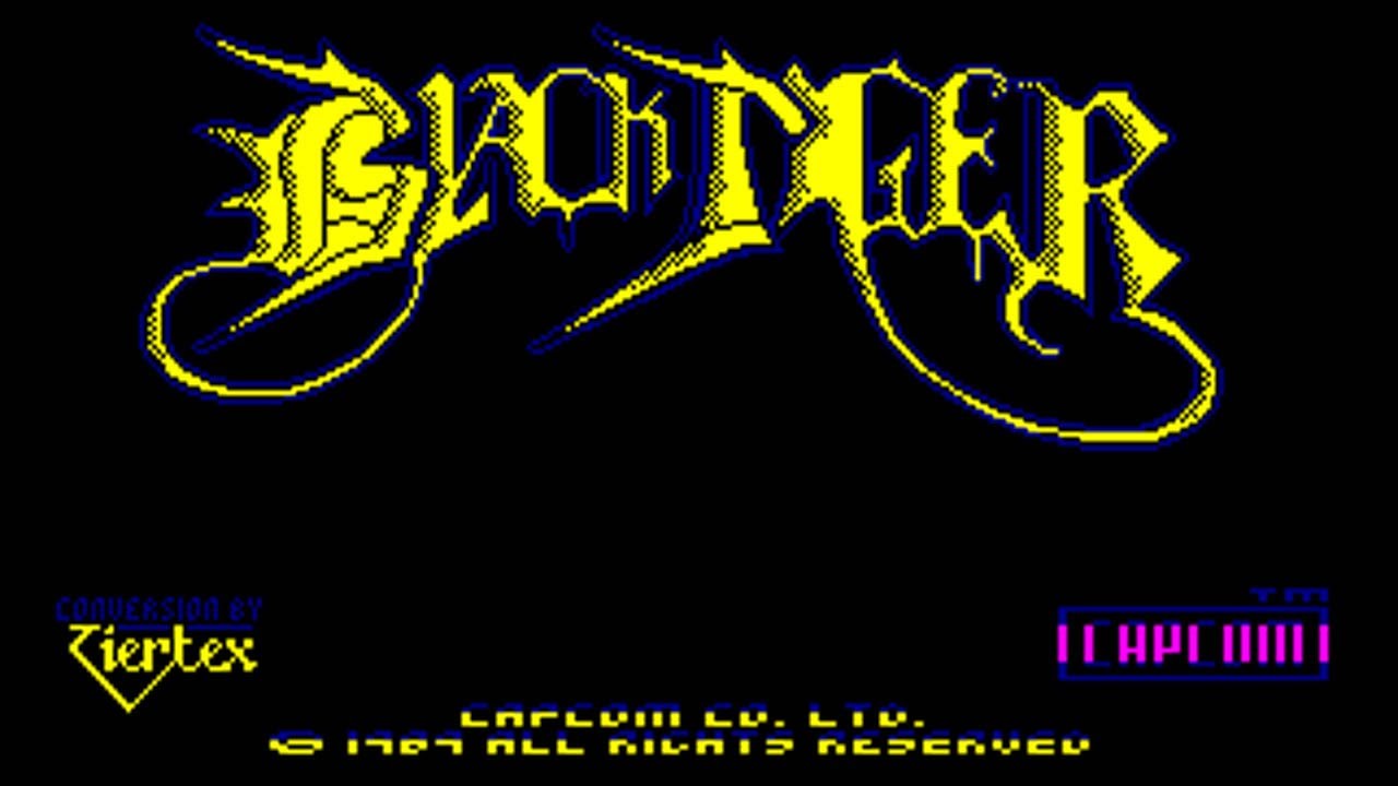 Black Tiger  AMSTRAD CPC