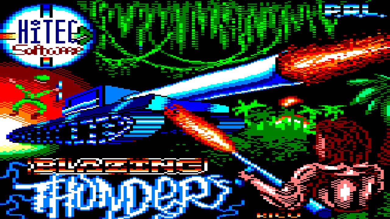 Blazing Thunder  AMSTRAD CPC