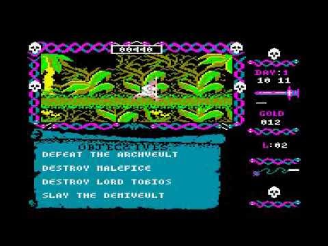 Blood Valley  AMSTRAD CPC