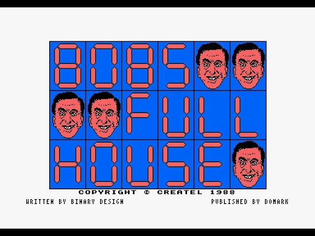 Bob's Full House  AMSTRAD CPC