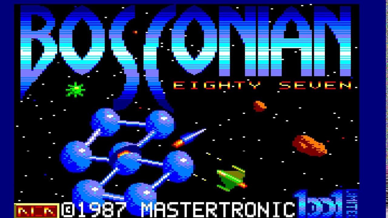 Bosconian '87  AMSTRAD CPC