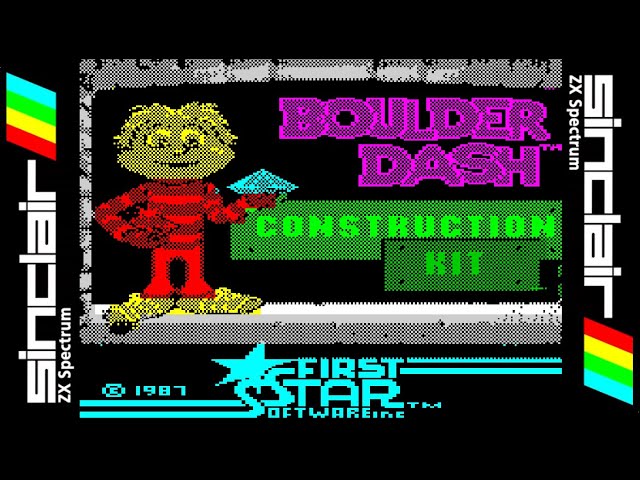 Boulder Dash Construction Kit ZX SPECTRUM