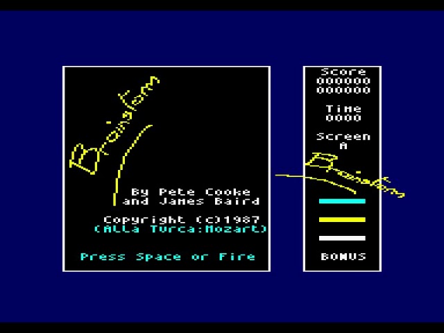 Brainstorm  AMSTRAD CPC