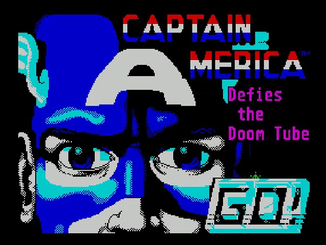 Captain America in: The Doom Tube of Dr. Megalomann ZX SPECTRUM